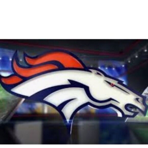 Denver broncos Shirt xlrg boys top orange blue tshirt or unisex girl wom… - Picture 8 of 12